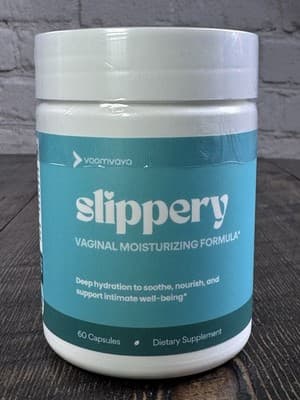 VOOMVAYA Slippery – Vaginal Moisturizing Formula - Hydration - 60 Capsules