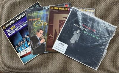 Lot Of 4 Glenn Miller & His Orchestra LP Vinyl Records - 3 In Shrink!