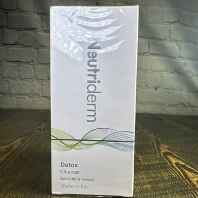 NEUTRIDERM Detox Gentle Renews & Exfoliating Face Cleanser 4.1 Fl Oz