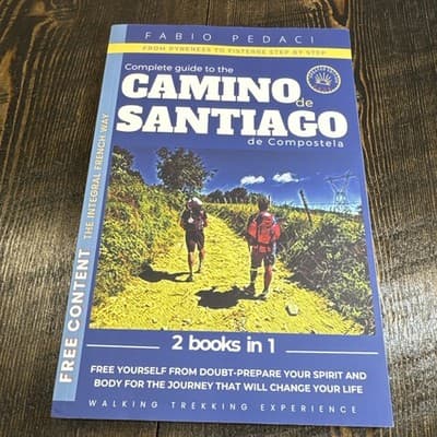 CAMINO DE SANTIAGO:2in1•Complete guidebook for pilgrims-Walking to Santiago