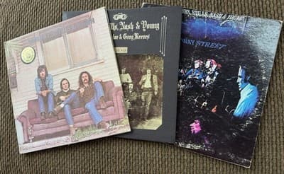 3 Crosby, Stills, Nash and Young Albums Deja Vu, Self Titled, 4 Way Street