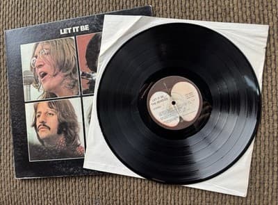 The Beatles Let It Be 1970 Capitol AR 34001 First Winchester Press