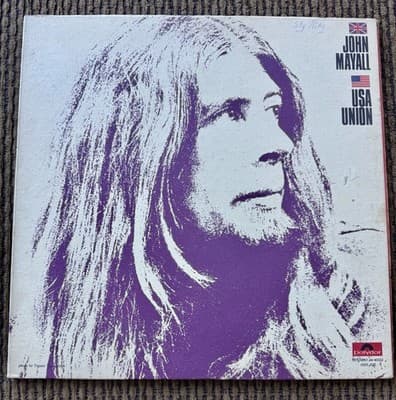 John Mayall LP Vinyl Record - USA Union - 1970