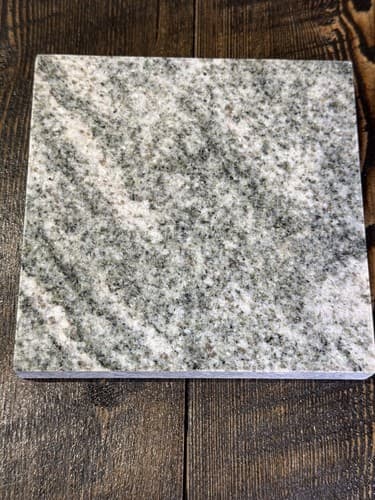Granite natural stone trivet 6” square Gray Slab 3/4” Thick For Crafts Art