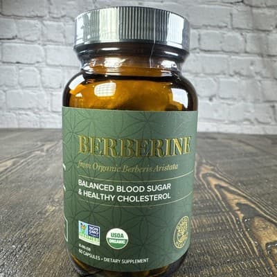 Global Healing Organic Berberine, Ceylon Cinnamon & Black Pepper - 1200mg