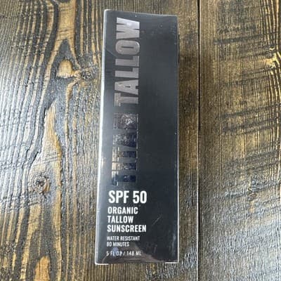 Titan Tallow SPF 50 Organic Sunscreen Face & Body 5 FL OZ - Natural & Clean