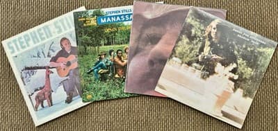 Crosby, Stills And Nash Solo, Lot Of 4 LP Vinyl Records - All First Pressings!