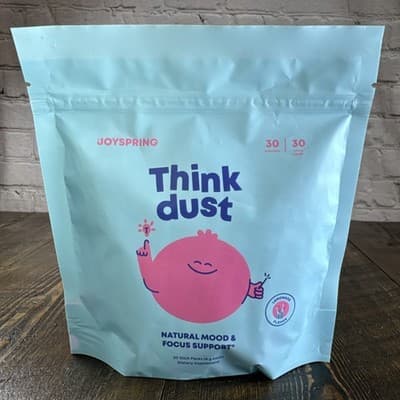 JoySpring Think Dust Natural Mood & Focus Support - 30 Sticks - Lemonade