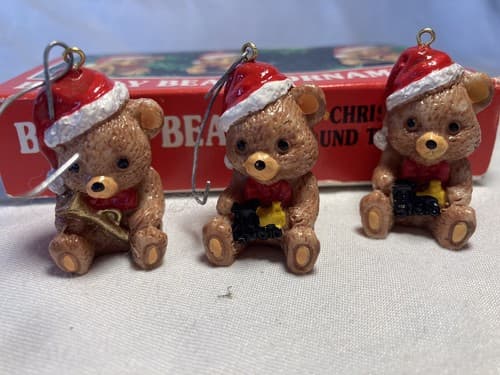 VtG Christmas Around The World Barely Bears House Of Lloyd Set Of 3 bear