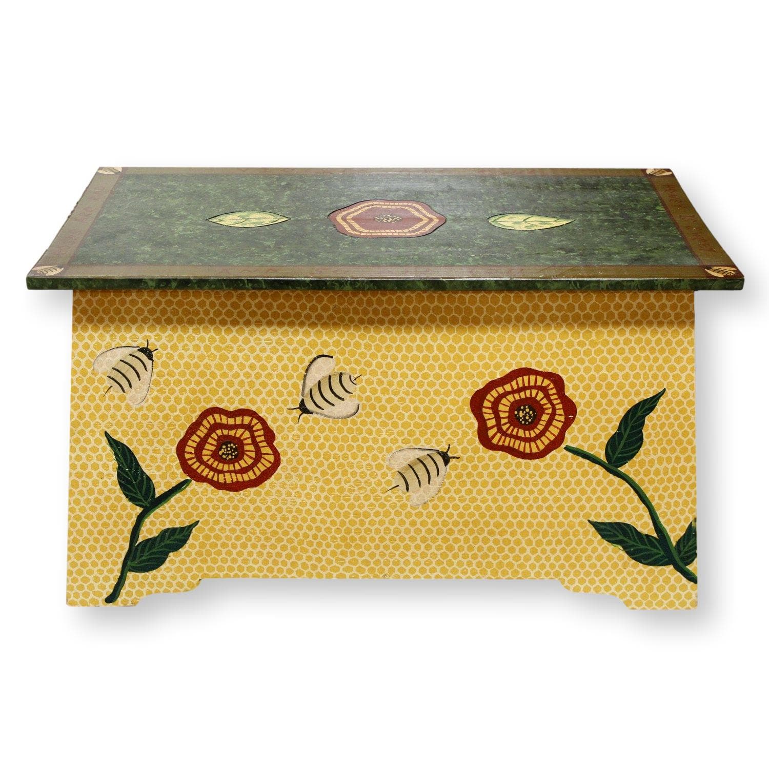 Palecek 'Bee Home' Brightly Painted Blanket Chest - Multi-Color