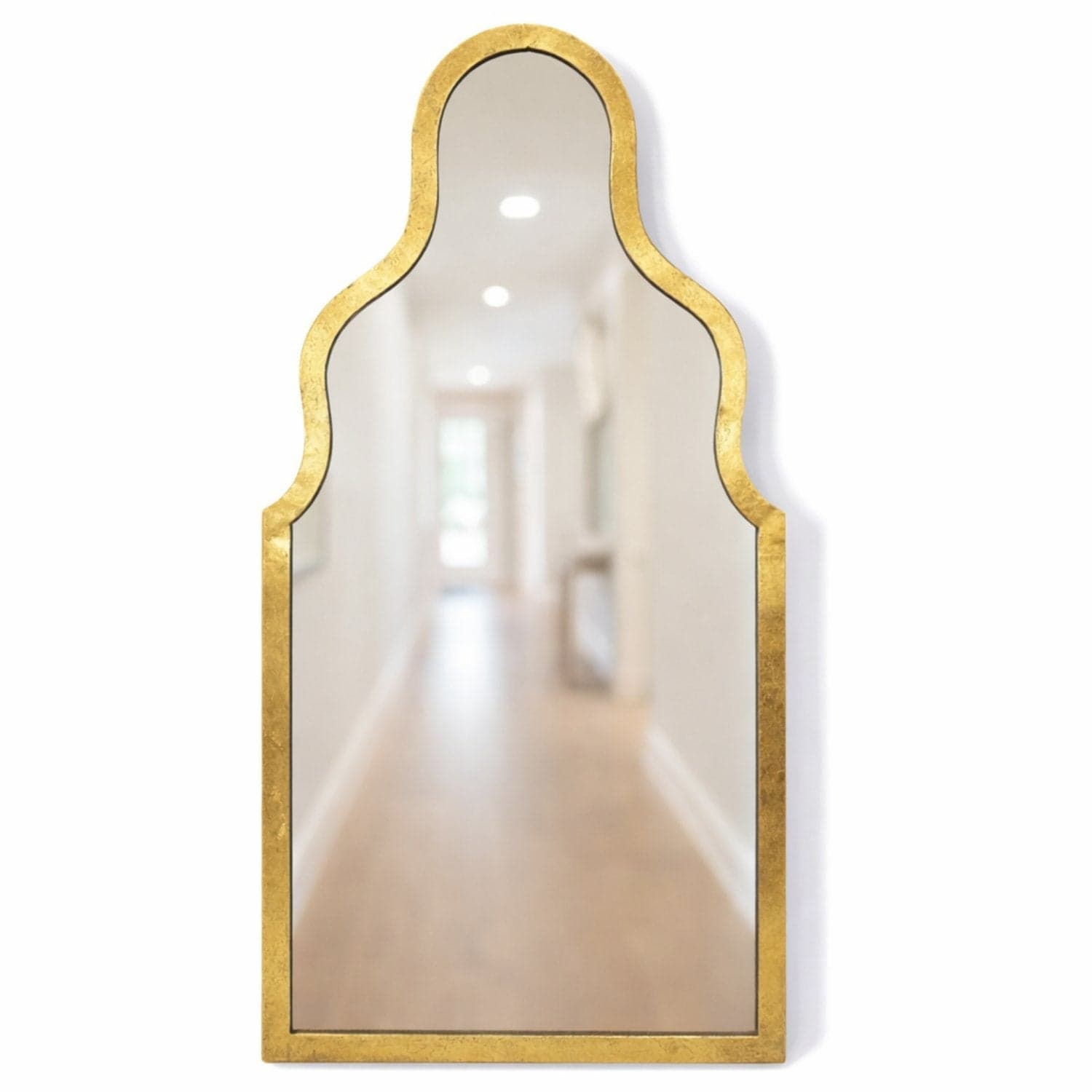 Safavieh Gold Trim 'Shaped' Mirror