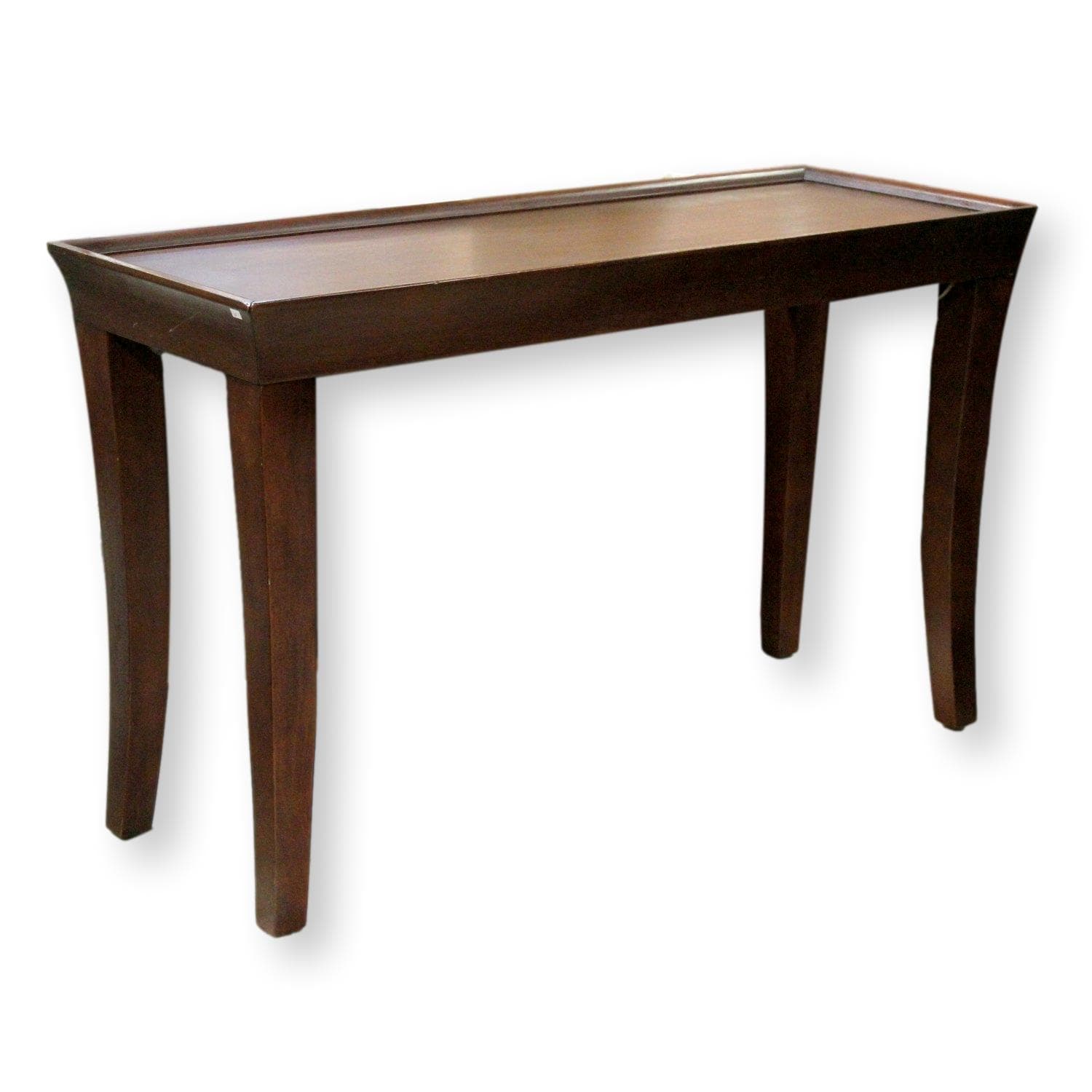 Ashley Mahogany Console Table - Mahogany Finish