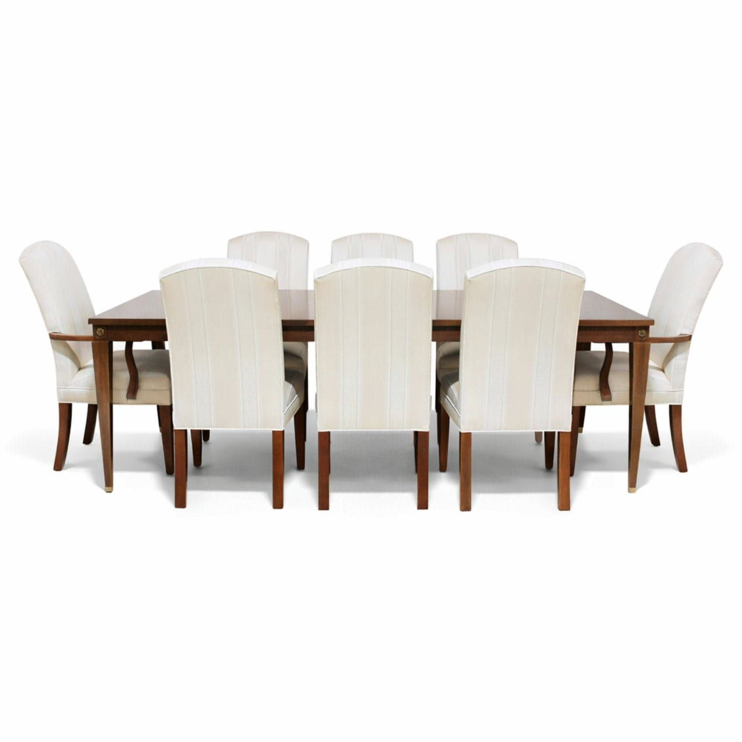 Ethan Allen 'Sable' Dining Table w/8 Chairs