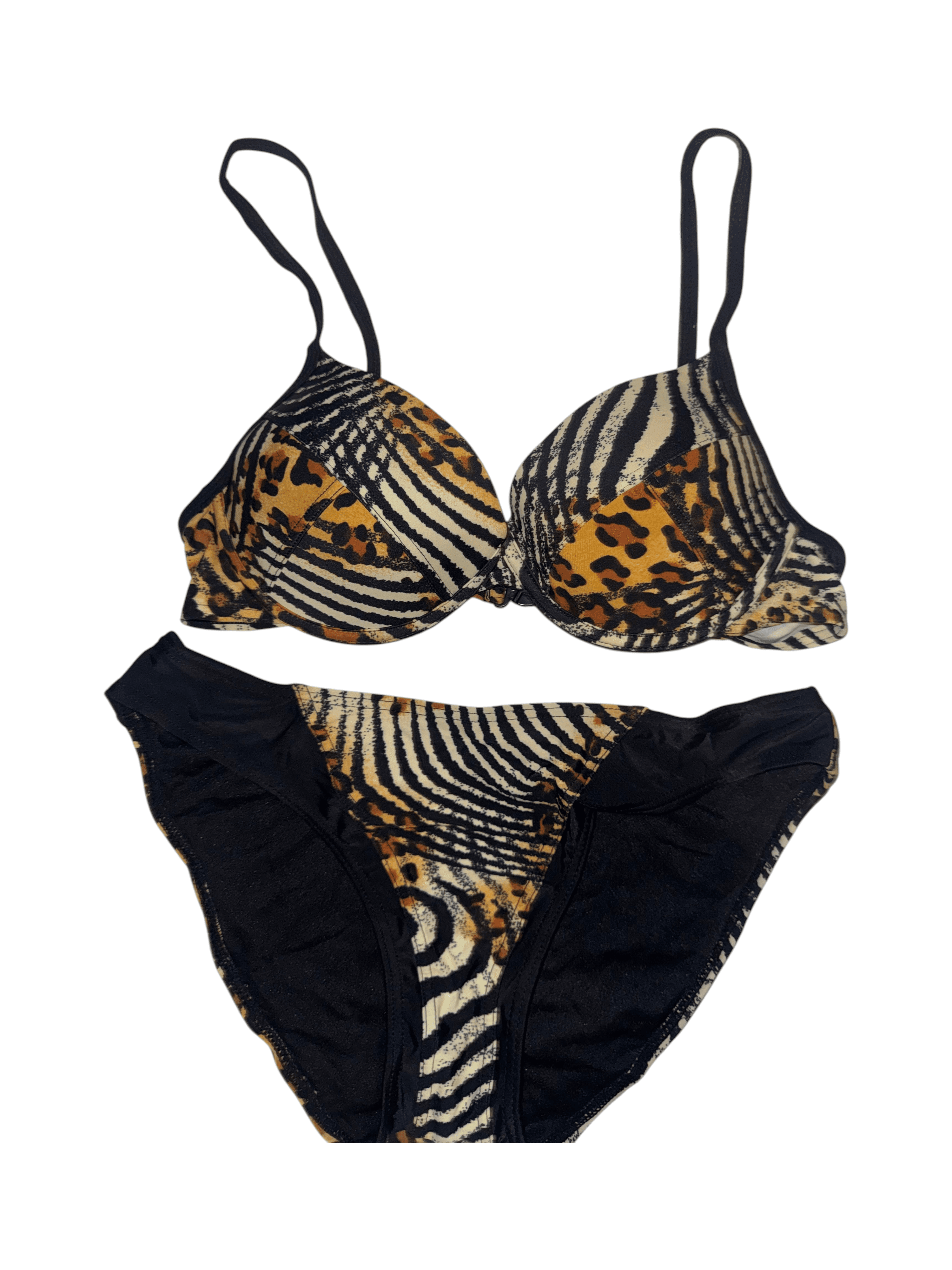 Animal Print Bikini Set Size 40