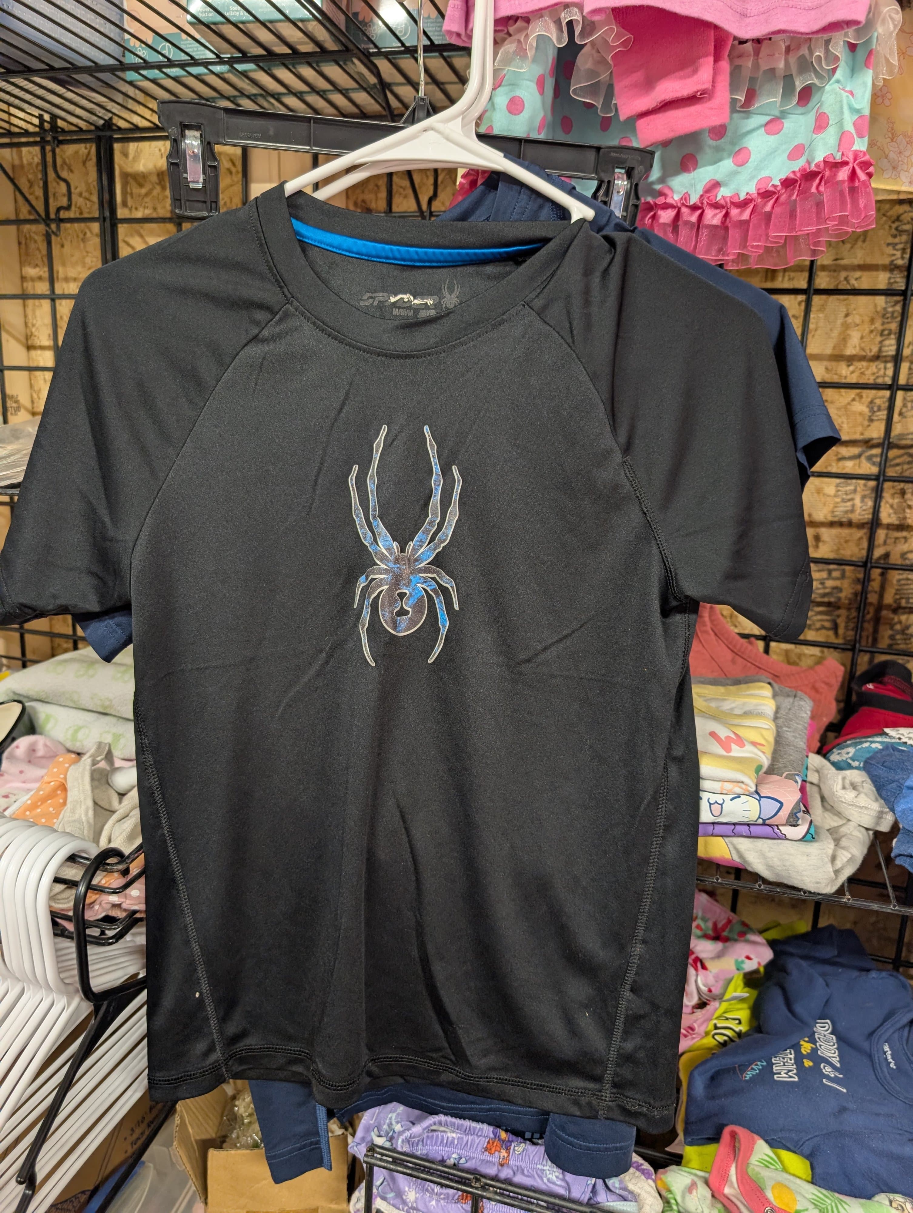 Spyder Black Graphic T-Shirt MM