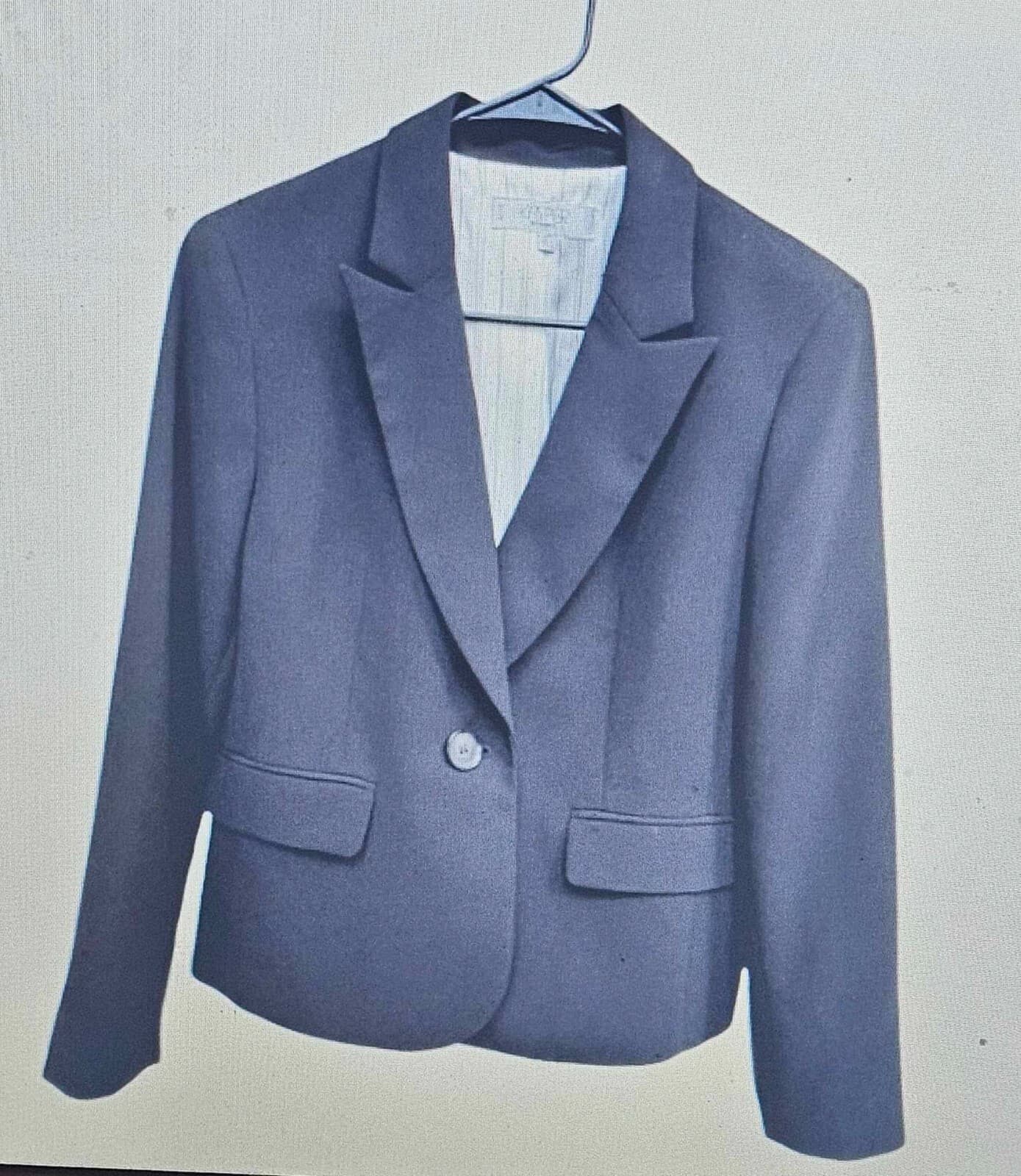 Kasper Separates Womens Black Blazer Size 12 Petite