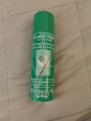Vintage Yves Rocher Natural Deodorant Spray Propelled By Pure Air 2.53 oz