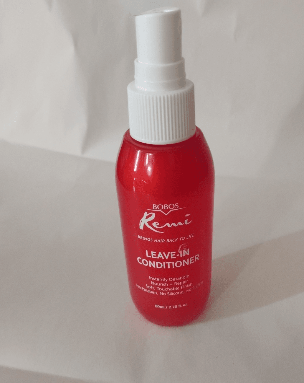 BoBo's Remi Natural Argan Leave In Conditioner 2.5 Oz Brings hair back to life