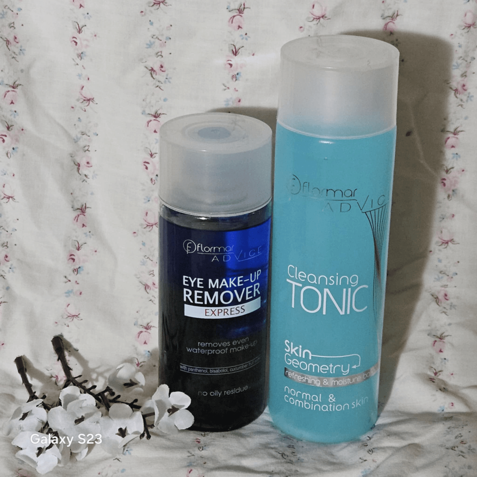 Flormar Advice Cleansing Tonic Dry and Sensitive Skin Eye Make up Remover Set