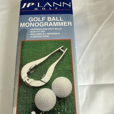 JP. LANN GOLF BALL MONOGRAMMER NEFOUSE ENTERPRISES, INC. PERSONALIZED GOLF BALLS