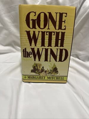 Gone With The Wind Margaret Mitchell 1964 HC Reprint of 1936 First Edition Book