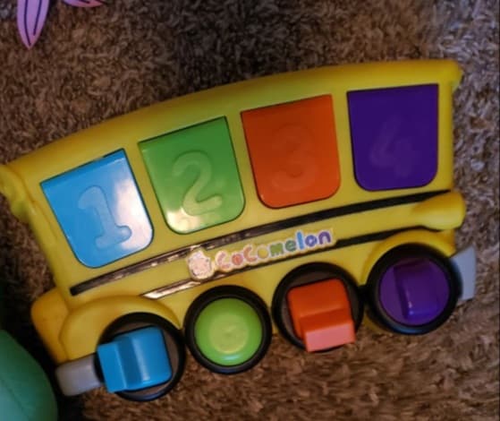 CoComelon Toddler Fine Motor Set! Numbers Pop-Up & Interactive Steering Wheel