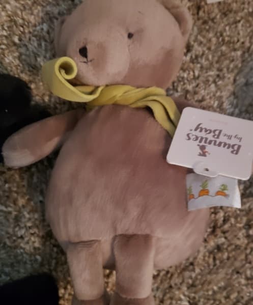 NWT Bunnies by the Bay Brownie Bear Plush – Luxury Boutique Nursery Toy