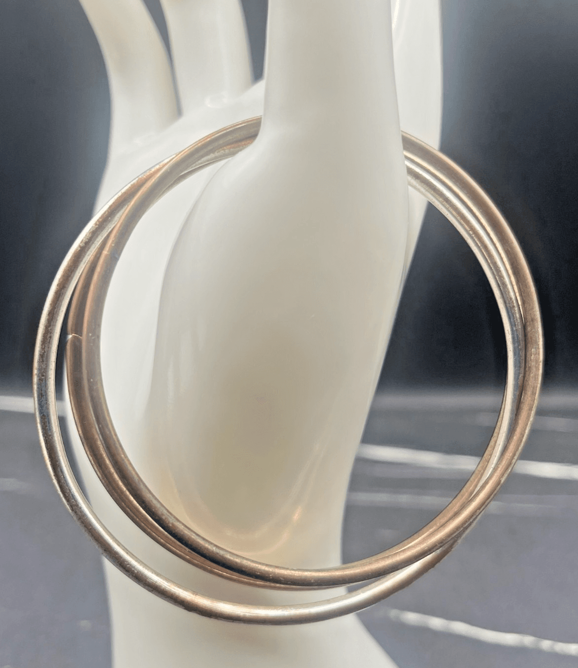 Vintage Y2K Bangle Bracelet Set Simple Slim Women's Classic Fashion Jewelry