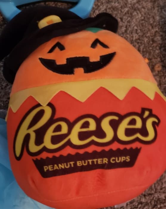 Reese's Halloween Plush Pumpkin Toy