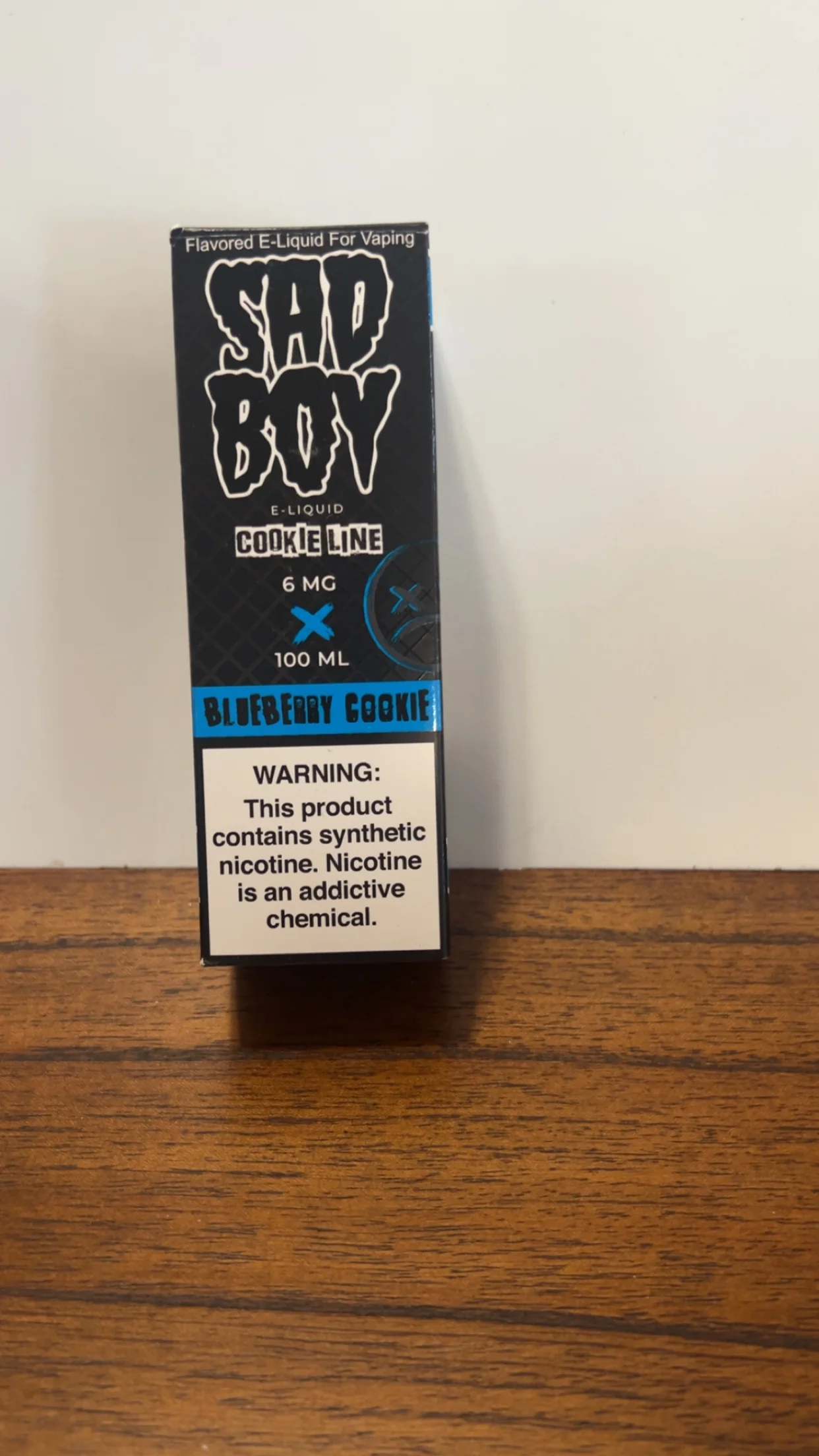 Sad Boy Blueberry Cookie E-Liquid 6mg 100ml