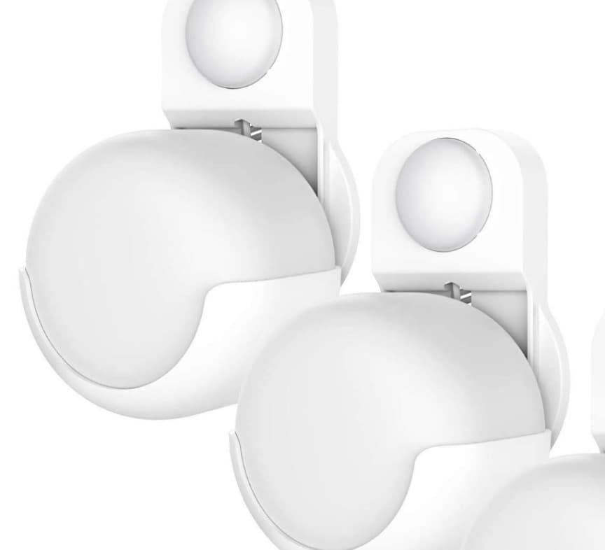 Smart Home Outlet Wall Mount Only for Google Nest WiFi Router(2nd Generation) - Easy Installation and No Cord Clutter Holder Bracket for Google 4x4 AC2200 Nest Mesh Wi-Fi Router (3-Pack)