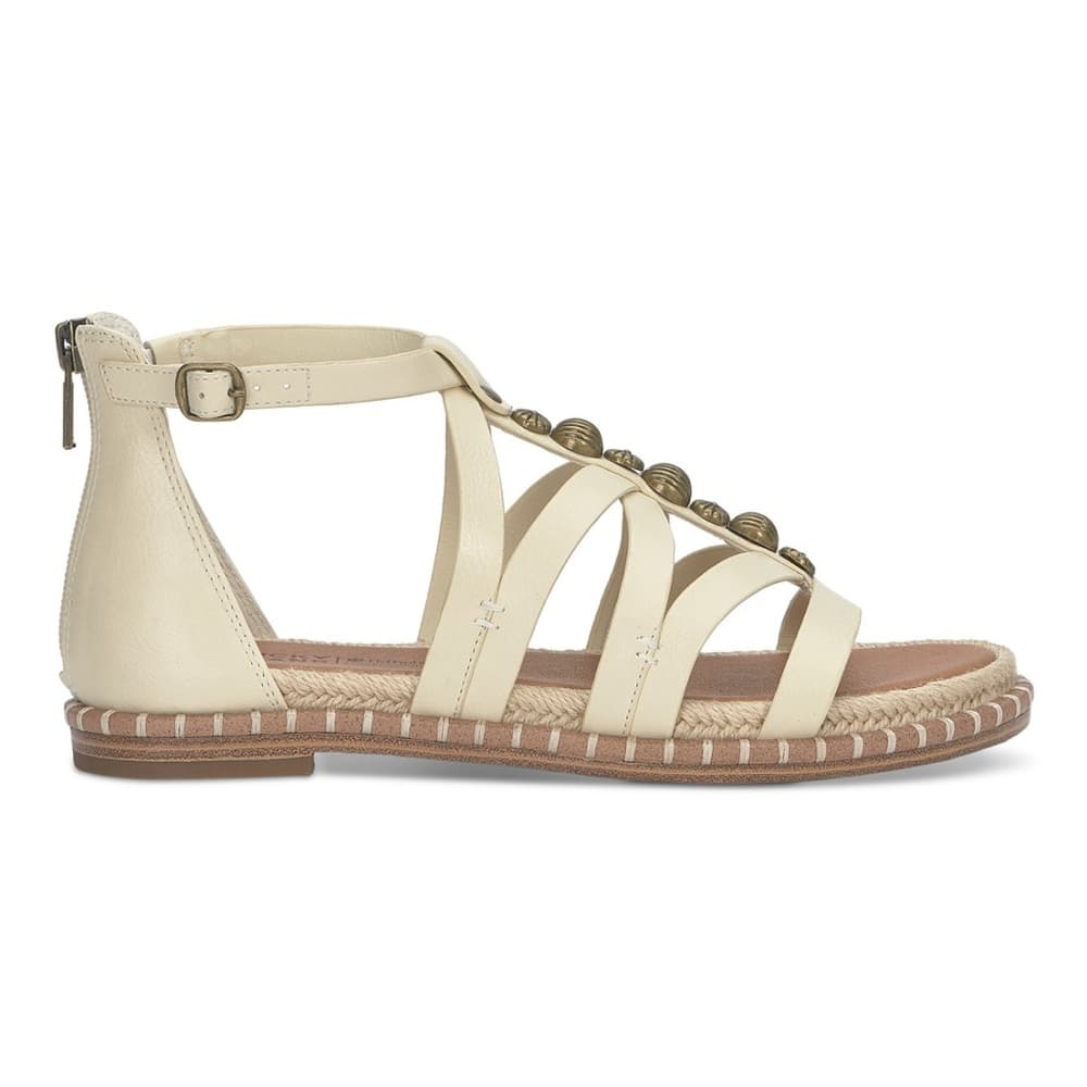 Lucky Brand Women's Korina Embellished Strappy Gladiator Flat Sandals