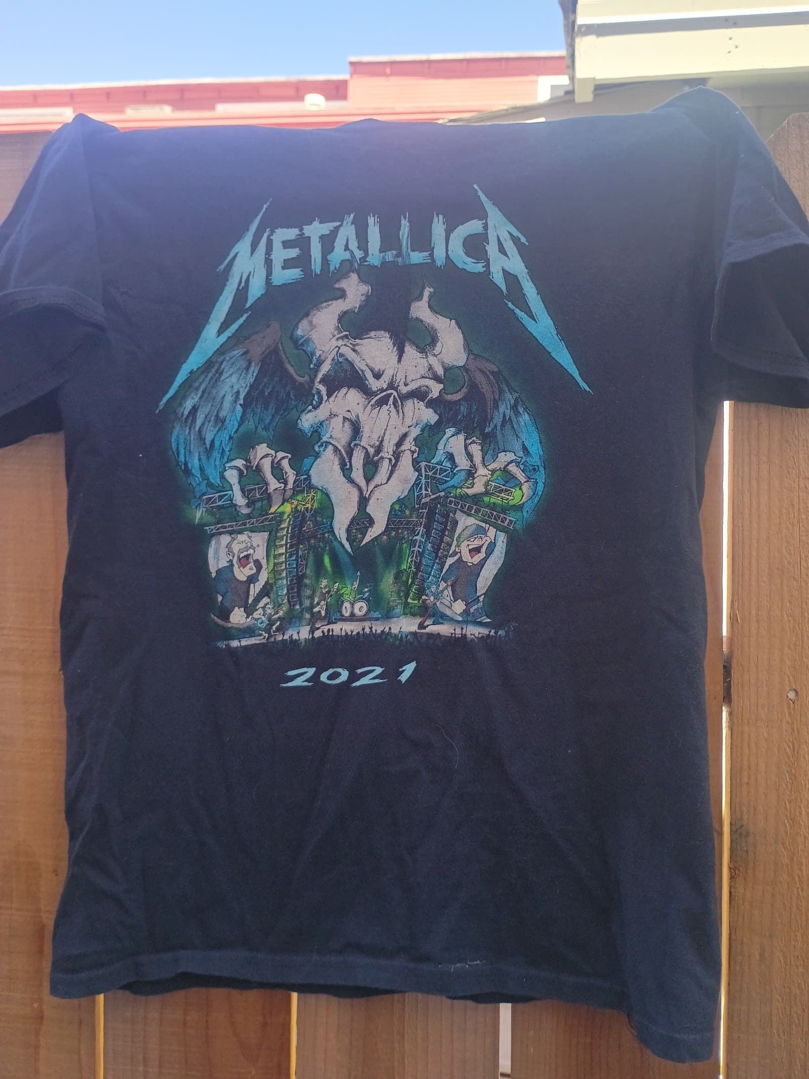 Metallica concert tee