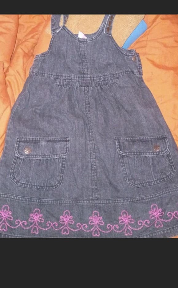 Girls denim dress