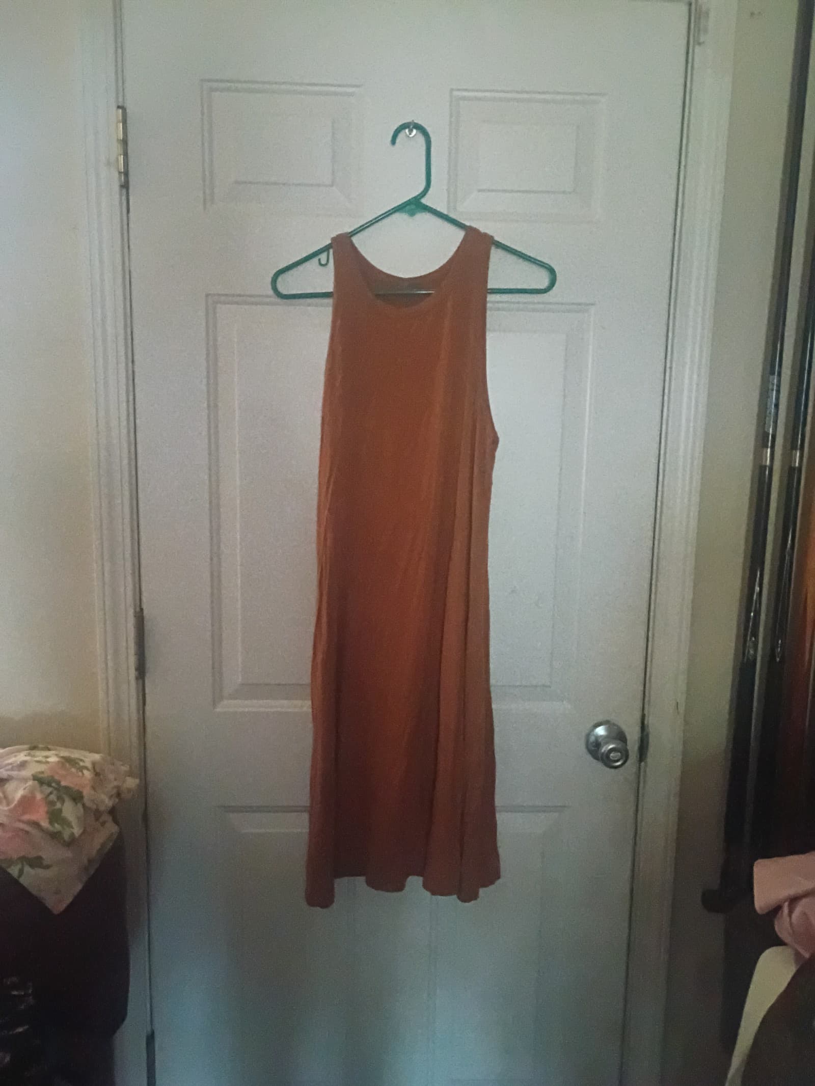 Tan Sleeveless dress