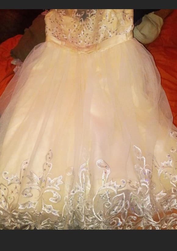 Beautiful wedding or quince dress