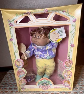 Vintage 1986 Cabbage Patch Kids Cornsilk Doll Rita Ivy MIB Coleco New in Box