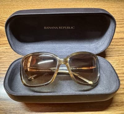 Banana Republic DORY/S Y6 Sunglasses Brown Round Tortoise 60-15-120