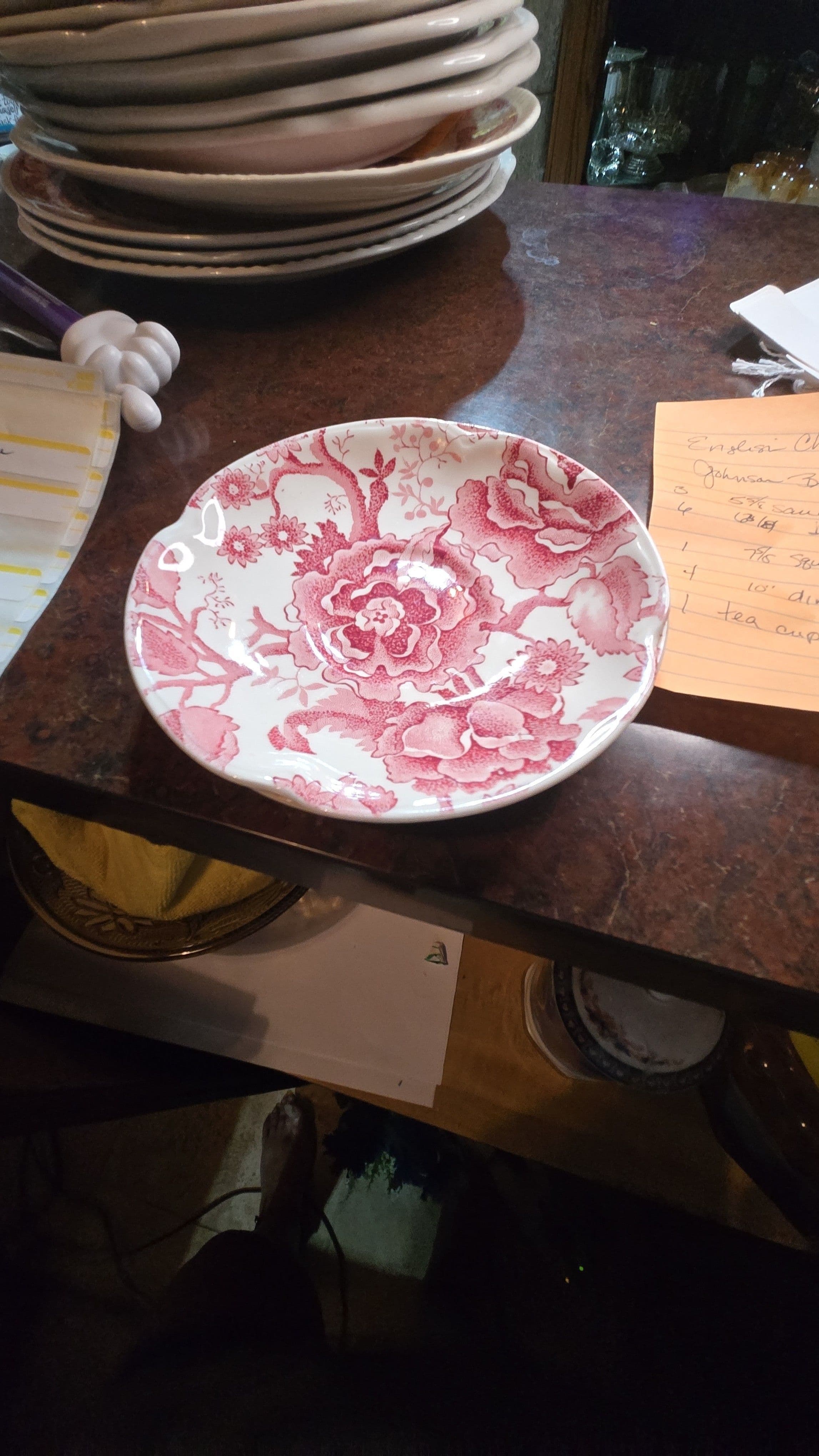 Chippendale saucer