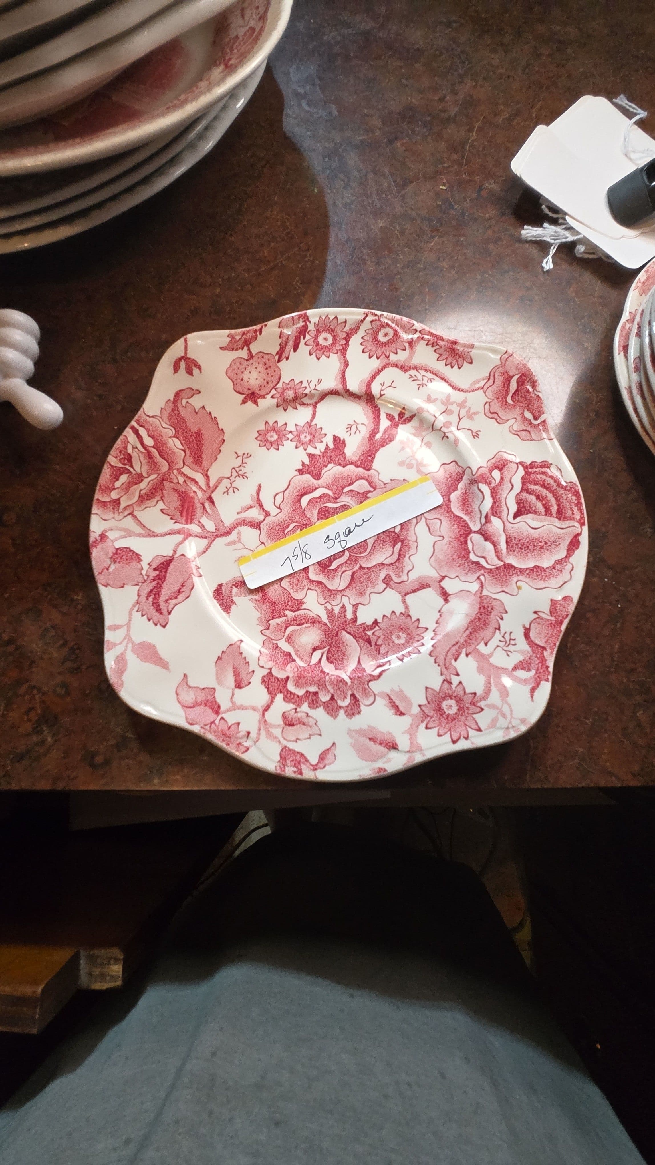 Chippendale Square salad plate