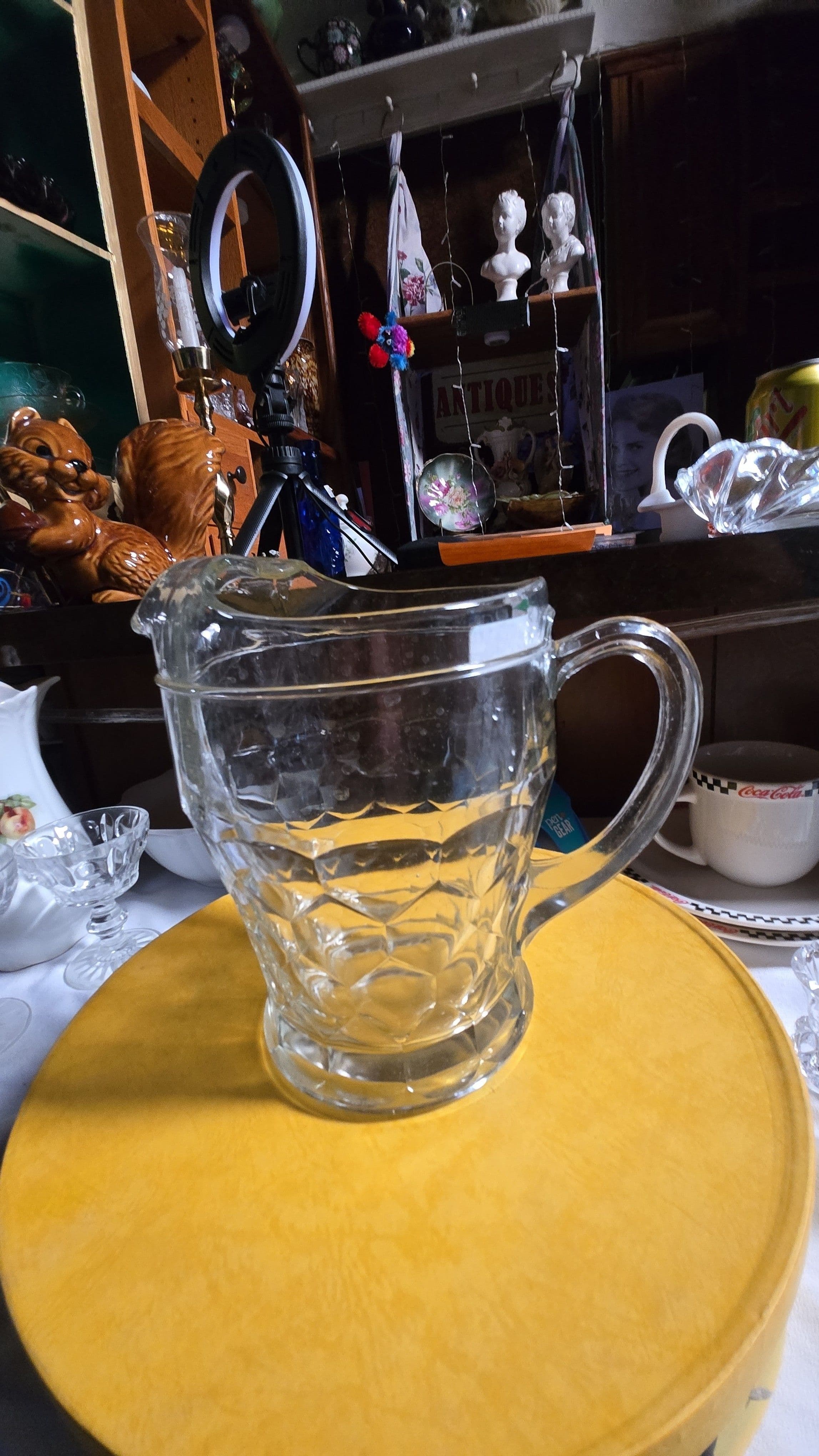 honeycomb pattern pitcher