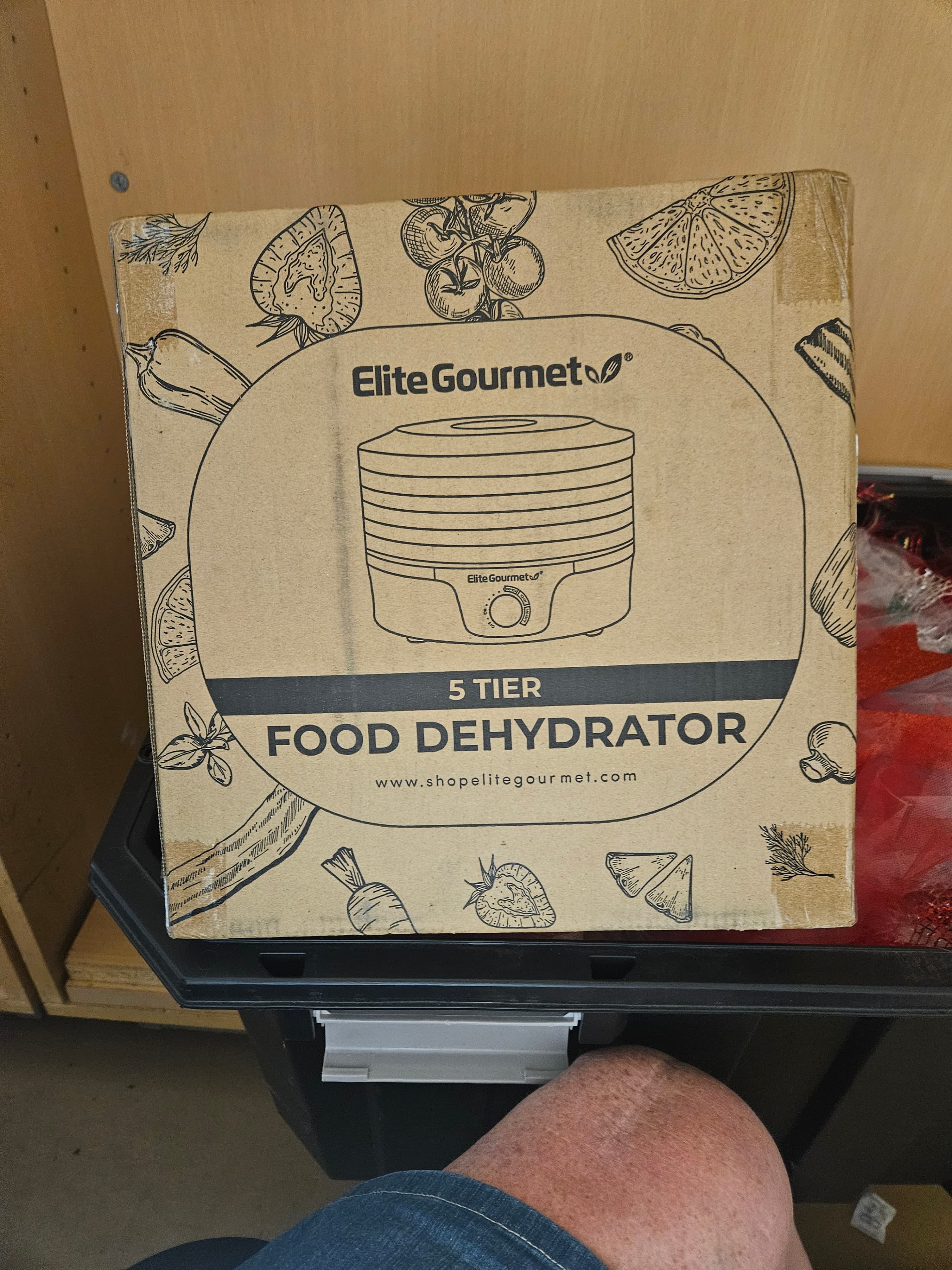 Elite Gourmet 5-Tier Food Dehydrator