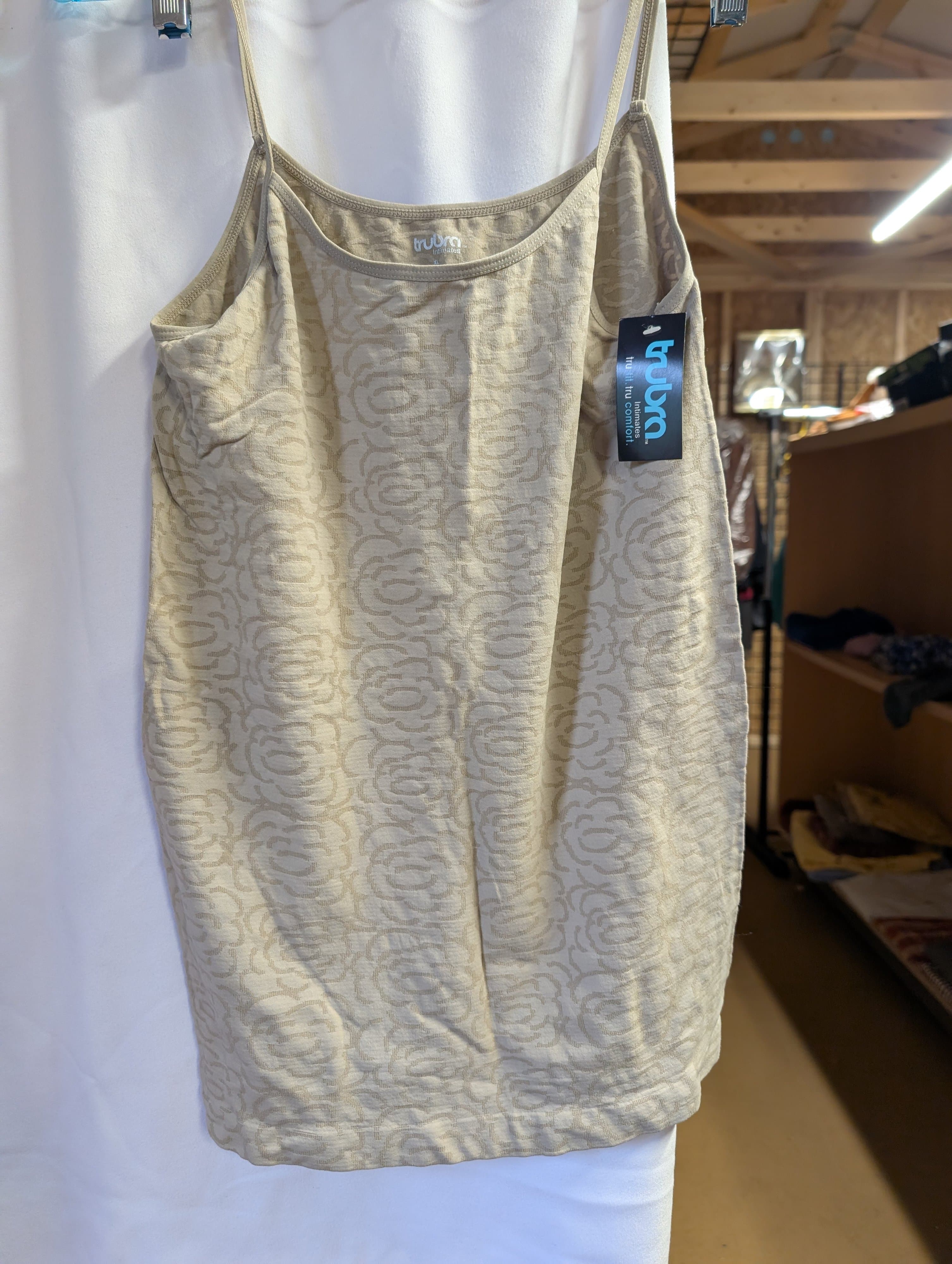 TruBra Intimates XL Beige Camisole