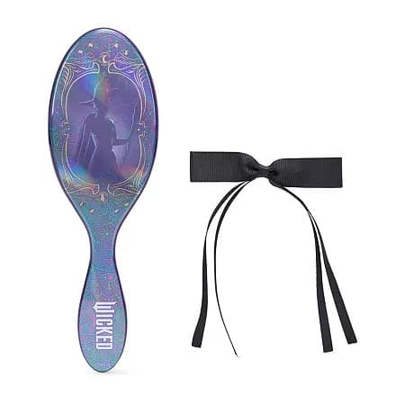 Wet Brush Wickedly Beautiful Original Detangler Hair Brush & Satin Bow Set Elphaba