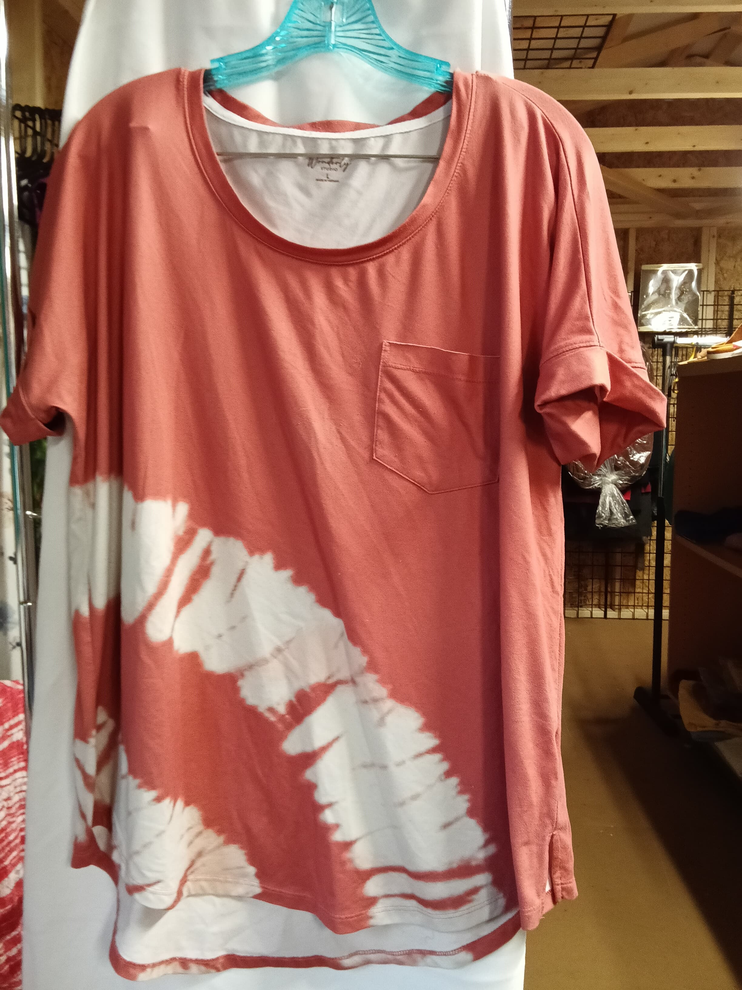 Wanderly Women's Tie-Dye T-Shirt Size L
