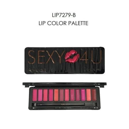 Amuse 7279B Lipstick Palette 12Color W/Brush