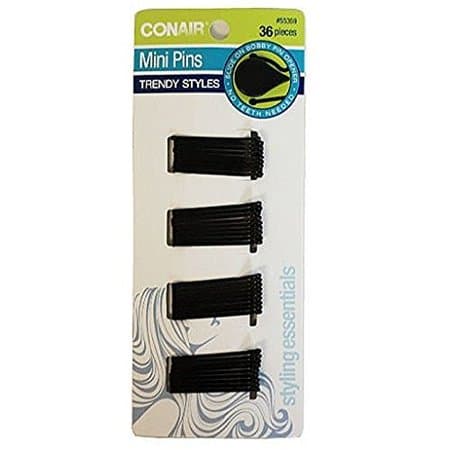 Conair Mini Bobby Pins Great for Styling in Black 36ct