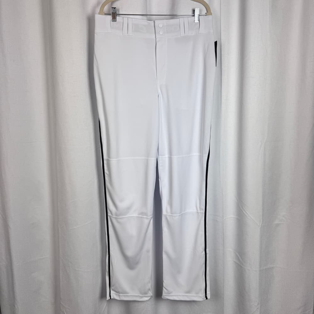 322. Champro Men's White Open Bottom Baseball Pants