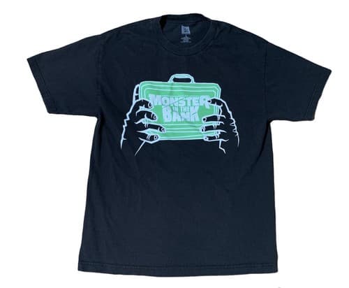 WWE Monster In The Bank Braun Strowman Authentic Black T-Shirt (Size L)