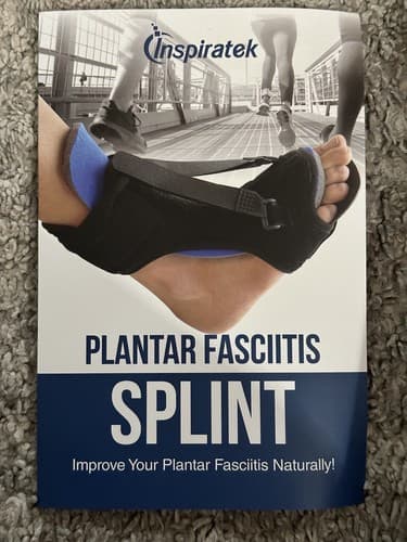 Plantar Fasciitis Night Splint Foot Brace Size Large